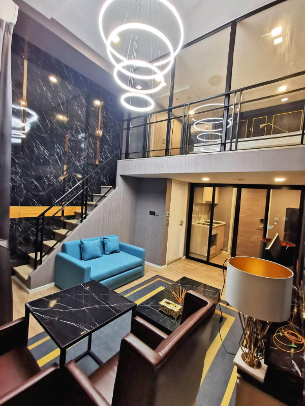 รูป 🔥 MODIZ Sukhumvit 50 ห้อง Duplex 1 Bedroom ชั้น 17 ขนาด 42.33 ตร.ม. เพดานสูง ฟังก์ชัน 2 ชั้น ใกล้ BTS อ่อนนุช เพียง 25,000 บาท/เดือน! 🏙️✨ - รูปที่ 7/15