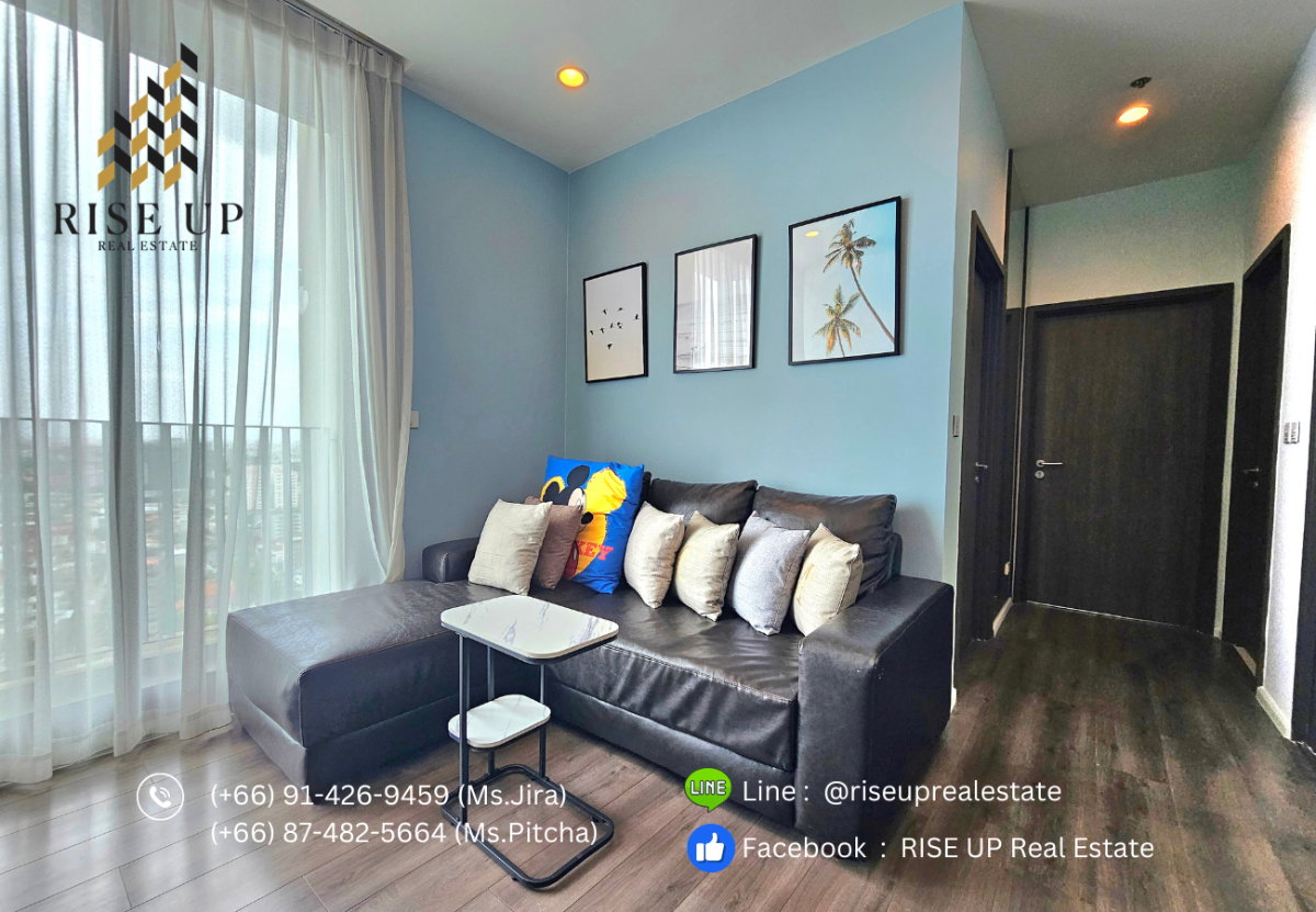 รูป ปล่อยเช่า 📣 Whizdom Essence Condo, 2 ห้องนอน, 2 ห้องน้ำ, ขนาด 55 ตร.ม. 🔥37,000 บาท/เดือน🔥 - รูปที่ 3/21