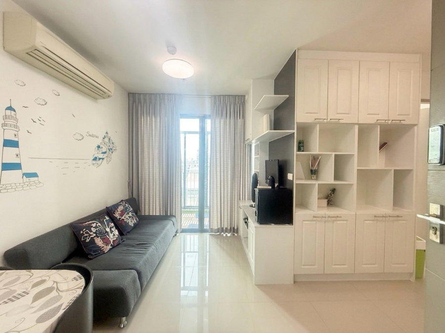 รูป ห้องสวยบรรยากาศอบอุ่นไปไว✨ก้าวเดียวถึง BTS • Ideo Blucove สุขุมวิท 1Bed Plus 45ตร.ม. 17,000บ. โดยเซลล์ประจำโครงการ • ทักด่วนนัดชมห้องฟรี! - รูปที่ 5/11