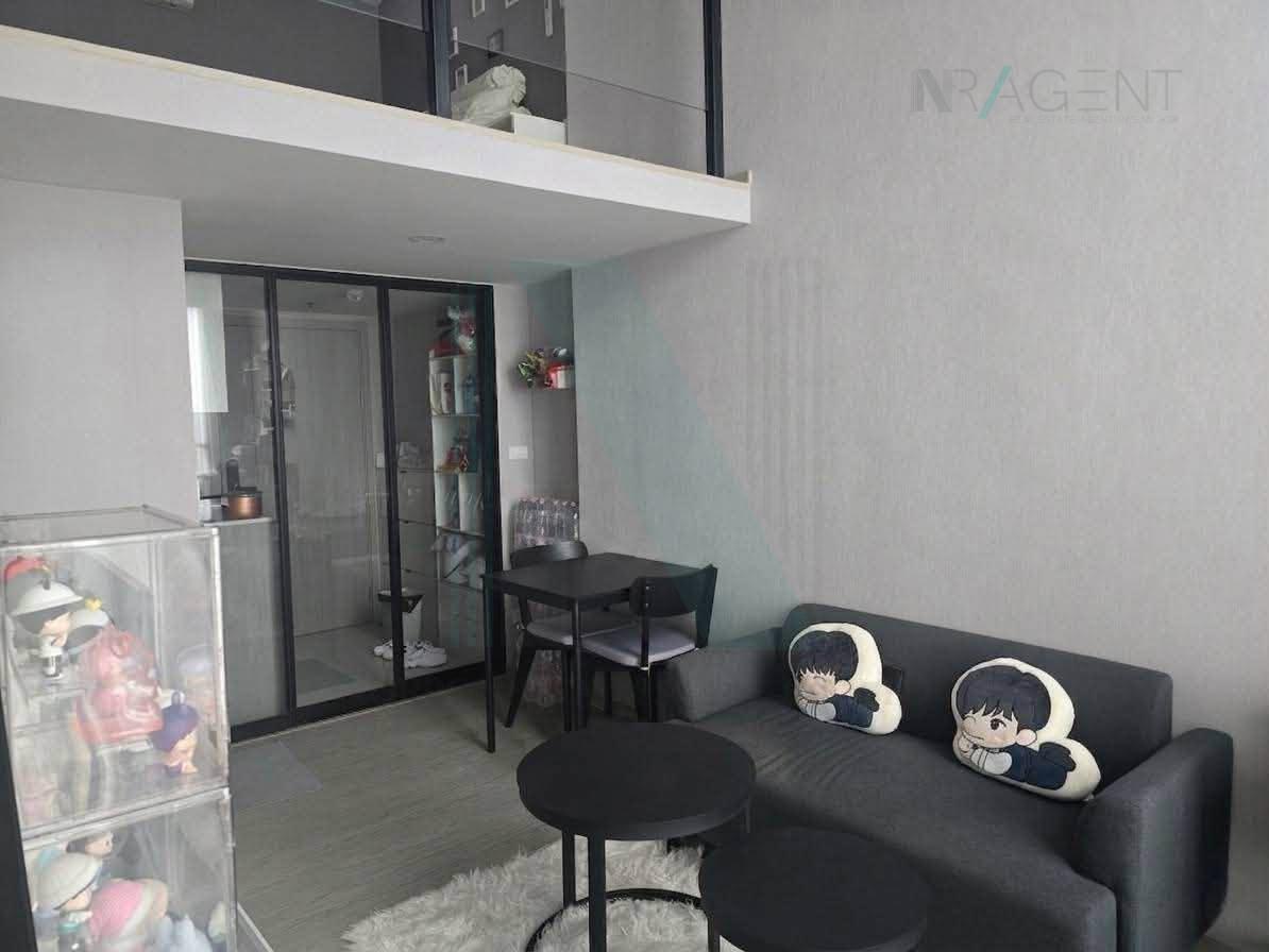 picture 🎉 For Rent Condo ORIGIN PLUG & PLAY RAMKHAMHAENG TRIPLE STATION Building 1, Floor 8,Duplex, Room size 34 sqm - 5/8