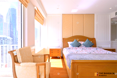 Condos for rent : Langsuan Ville Easy Travel, Fully Utilized Space near BTS Ratchadamri