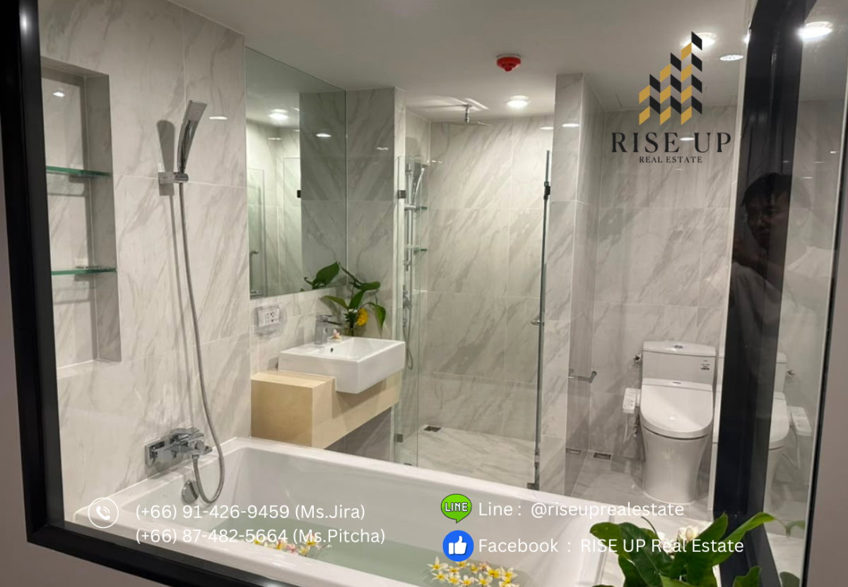 รูป คอนโดปล่อยเช่า 📣 Ideo Mobi Sukhumvit 40, 1 ห้องนอน, 1 ห้องน้ำ พร้อมอ่างอาบน้ำ และมีระเบียงห้อง, ขนาด 49 ตรม. 🔥31,000 บาท/เดือน🔥 - รูปที่ 9/11