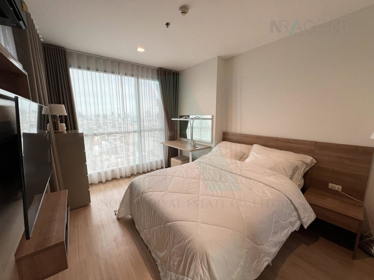 รูป 🎊 ให้เช่าคอนโด ริทึ่ม รัชดา-ห้วยขวาง อาคาร 1 ชั้น 23 1 ห้องนอน ขนาด 46 ตรม ใกล้ โรบินสันรัชดา - รูปที่ 1/8