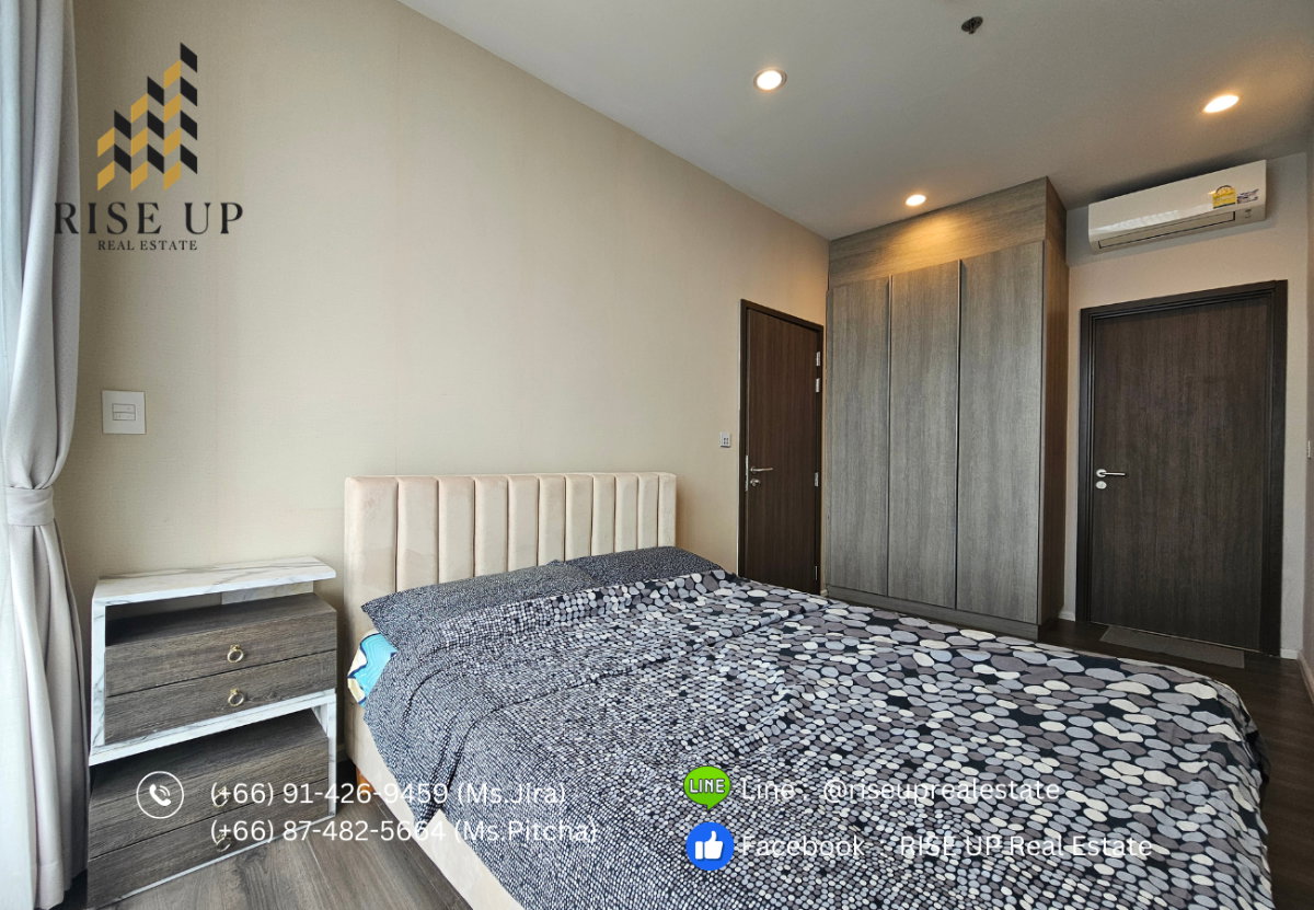 รูป ปล่อยเช่า 📣 Whizdom Essence Sukhumvit Condo, 1 ห้องนอน 1 ห้องน้ำ, ขนาด 35 ตร.ม. 🔥19,000  บาท/เดือน🔥(R0635) - รูปที่ 7/17