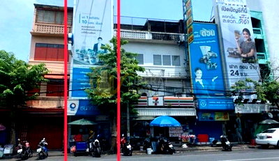 Shophouses for sale Bangkok : LTH10598-R268 - Prime Commercial Building for Sale Sam Yot | 168 sq.m. | 4 Floors | 14 sq.w. | 28 MB 
