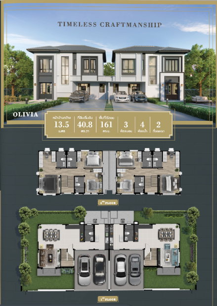 รูป บ้านเดี่ยวให้เช่า 3 ห้องนอน แกรนด์พลีโน่รามอินทรา จตุโชติ 5 นาทีถึงทางด่วน (เส้นเลียบวงแหวน คู้บอน) - รูปที่ 2/14