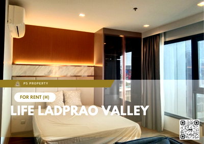 คอนโดให้เช่า : ให้เช่า 📍 Life Ladprao Valley 📍 เฟอร์นิเจอร์ และ เครื่องใช้ไฟฟ้าครบ ใกล้ BTS ห้าแยกลาดพร้าว   