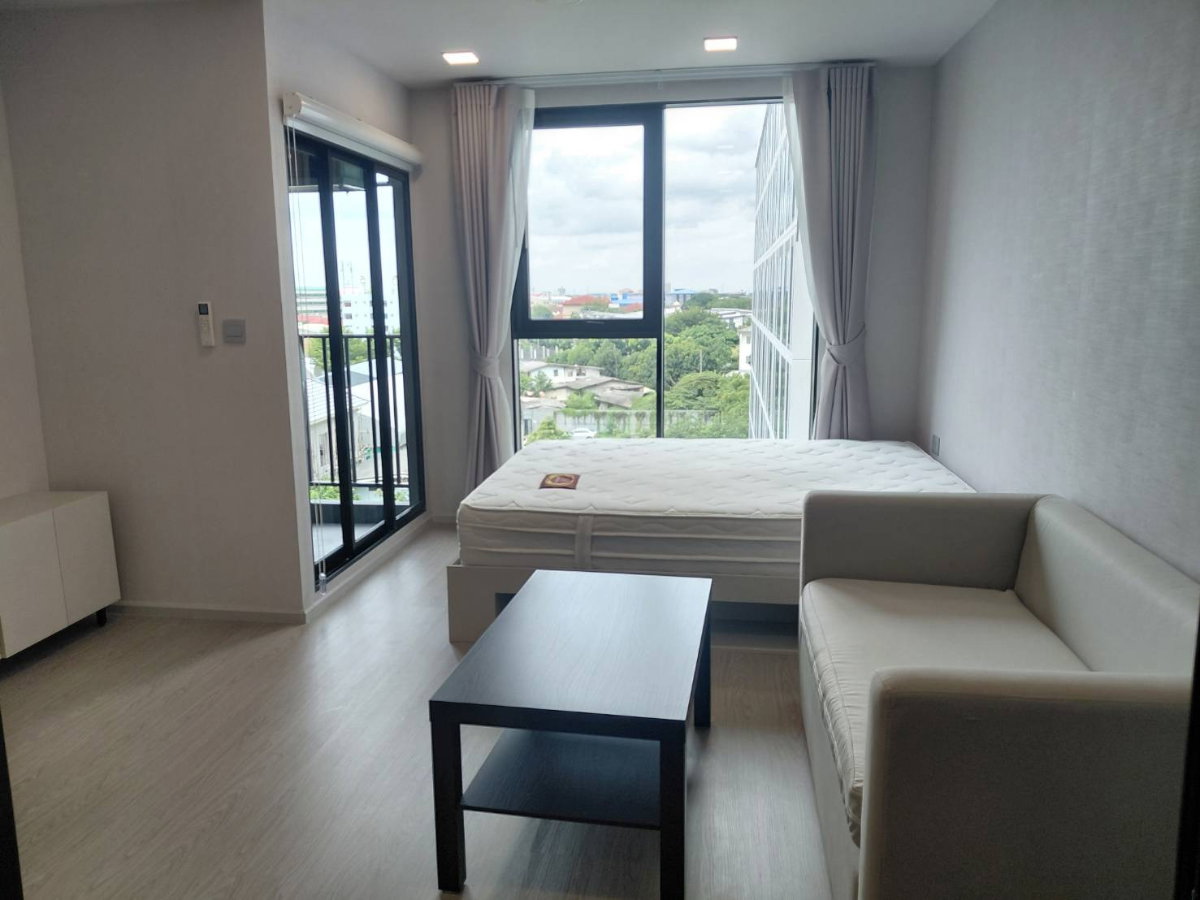 picture 🔥 Atmoz Oasis Onnut, beautiful 1 Bedroom unit on the 6th floor, 24 sq.m., near BTS Onnut, only 11,000 THB/month! 🏡✨ - 3/10