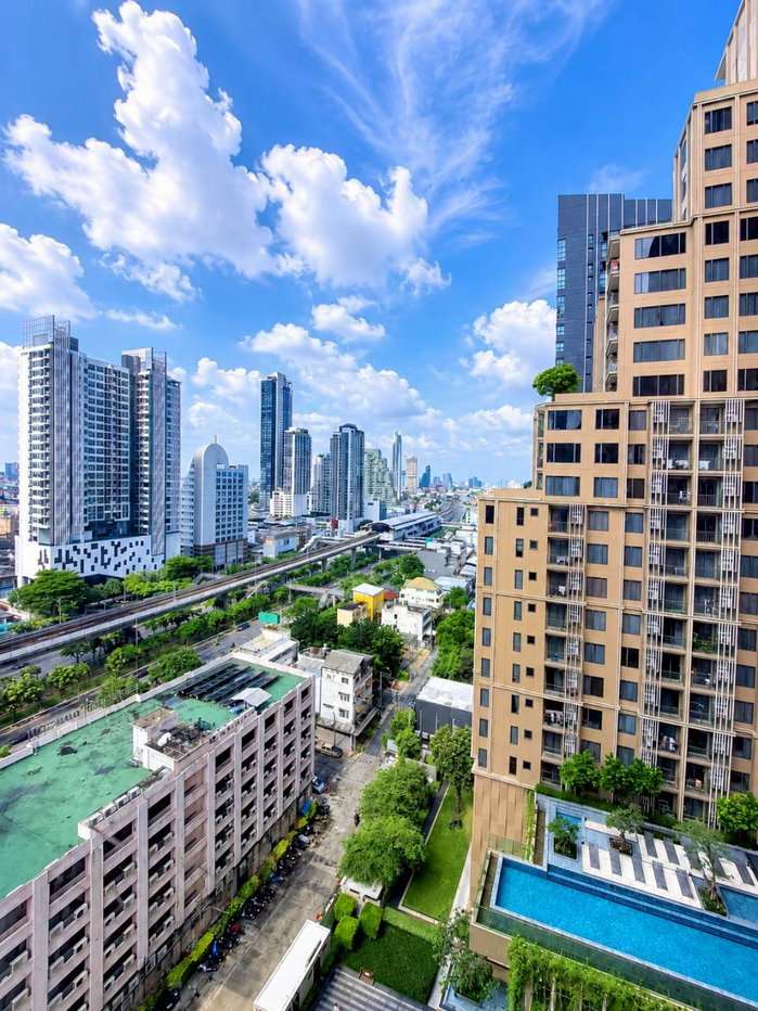 รูป Nye by Sansiri, near Wongwian Yai BTS Station, 250 meters. Nice view - รูปที่ 6/9
