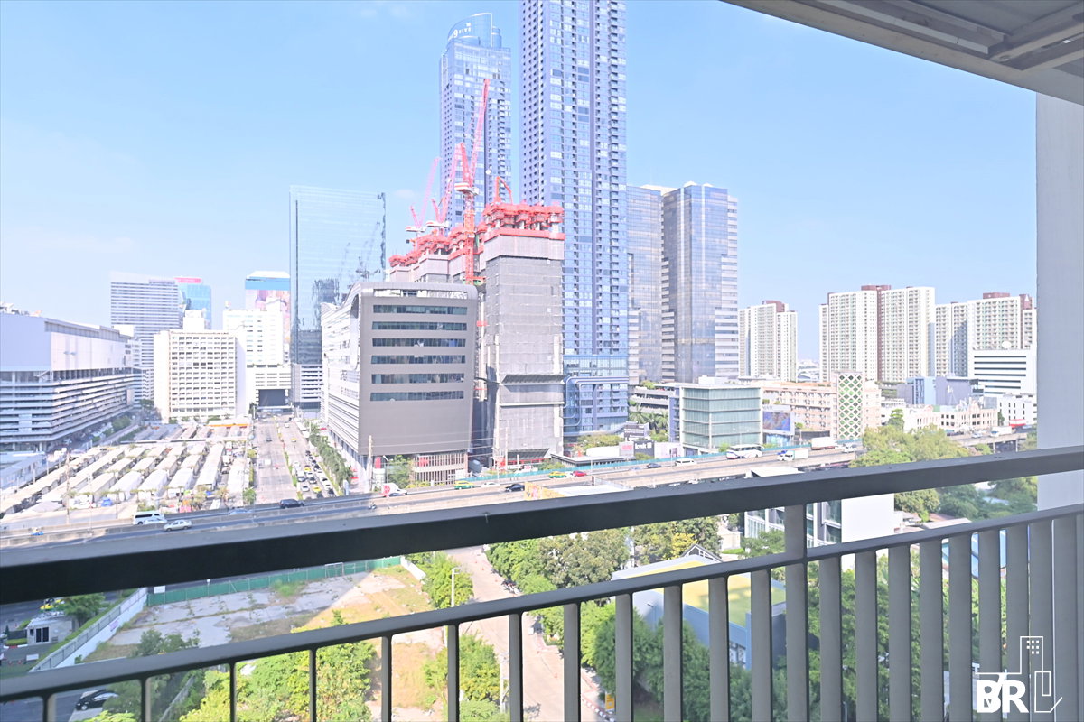 picture Rental Condo 🌃 Aspire Rama 9, 2BR 66 sq.m. 28K ✨ Beautiful Unit, Near MRT Phra Ram 9 - 10/10