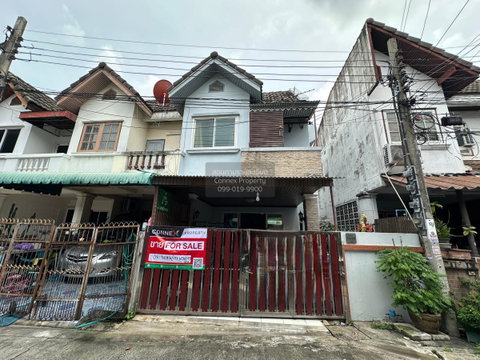 For Sale Townhouse/Townhome  , Baan Bangkruay Village Bang Kruai - Sai Noi 17/2 , Wat Chalo , Bang Kruai , Nonthaburi , CX-126518 ✅ Live chat with us ADD LINE @connexproperty ✅