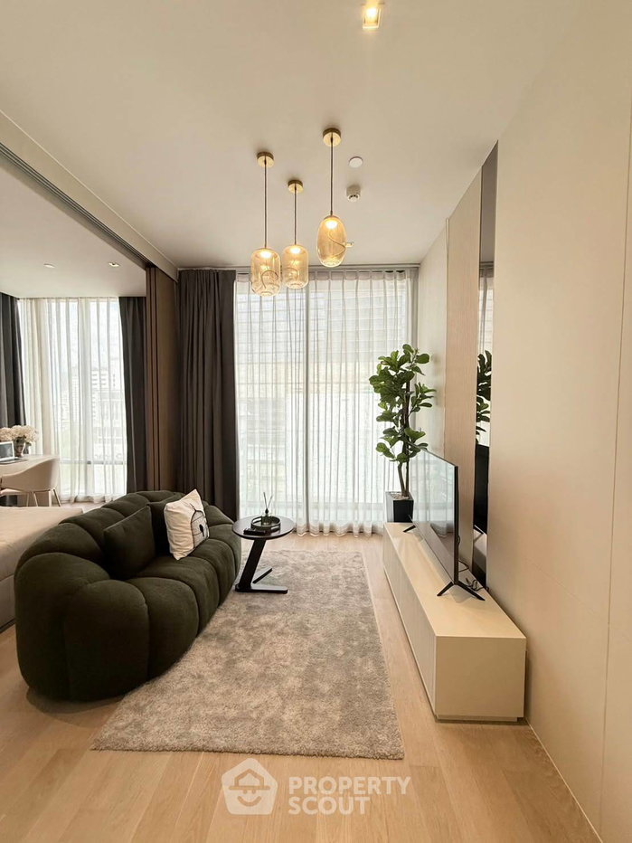 picture 50 Sqm 1-BR Ashton Silom 300m To BTS Chong Nonsi (ID 3202204) - 2/8