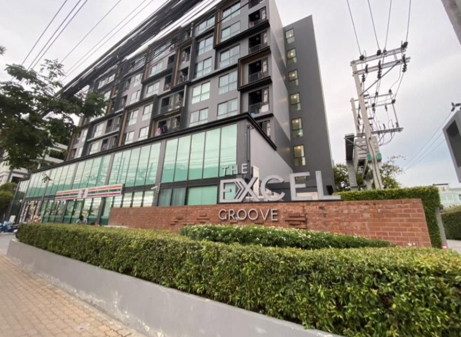 รูป ⚡️⚡️⚡️พร้อมอยู่ ห้องสวย The Excel Groove LaSalle52 ตึกA ชั้น3 ทิศเหนือ ลมเย็น ทั้งเช้าและเย็น⚡️⚡️⚡️ - รูปที่ 9/12