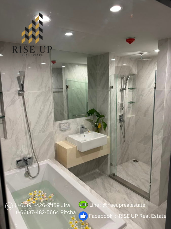 รูป คอนโดปล่อยเช่า 📣 Ideo Mobi Sukhumvit 40, 1 ห้องนอน, 1 ห้องน้ำ พร้อมอ่างอาบน้ำ และมีระเบียงห้อง, ขนาด 49 ตรม. 🔥31,000 บาท/เดือน🔥 - รูปที่ 10/11