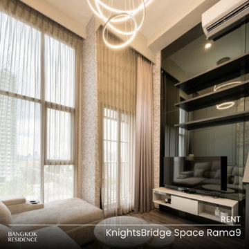 เช่าคอนโด 🌃 KnightsBridge Space Rama9 1นอน 38ตร.ม. 26k 💎ห้องสวย ราคาพิเศษ ใกล้ MRT พระราม 9
