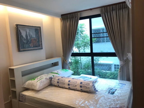 P-56049 ✨ Beautiful Garden View Unit! Grand Condo Wutthakat 53 Near BTS Wutthakat Line ID: @easythaihome 085-592-2897