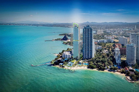Riviera Palm Beach — Rare TRUE Beachfront Luxury Condo, Naklua Pattaya (Foreign Quota)