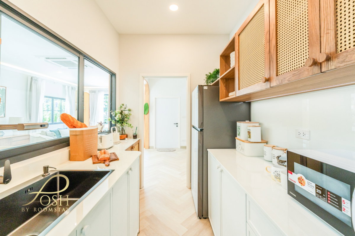 รูป The Breeze บ้านเดี่ยวสร้างใหม่ by The Wish 3 ป่าคลอก สำหรับครอบครัวที่ต้องการพื้นที่มากขึ้น พร้อม 3+1 ห้องนอน ให้ฟังก์ชันที่รองรับการใช้ชีวิต - รูปที่ 22/48