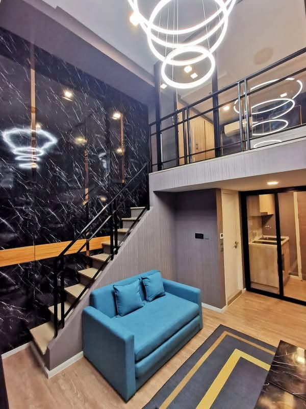 รูป 🔥 MODIZ Sukhumvit 50 ห้อง Duplex 1 Bedroom ชั้น 17 ขนาด 42.33 ตร.ม. เพดานสูง ฟังก์ชัน 2 ชั้น ใกล้ BTS อ่อนนุช เพียง 25,000 บาท/เดือน! 🏙️✨ - รูปที่ 3/15