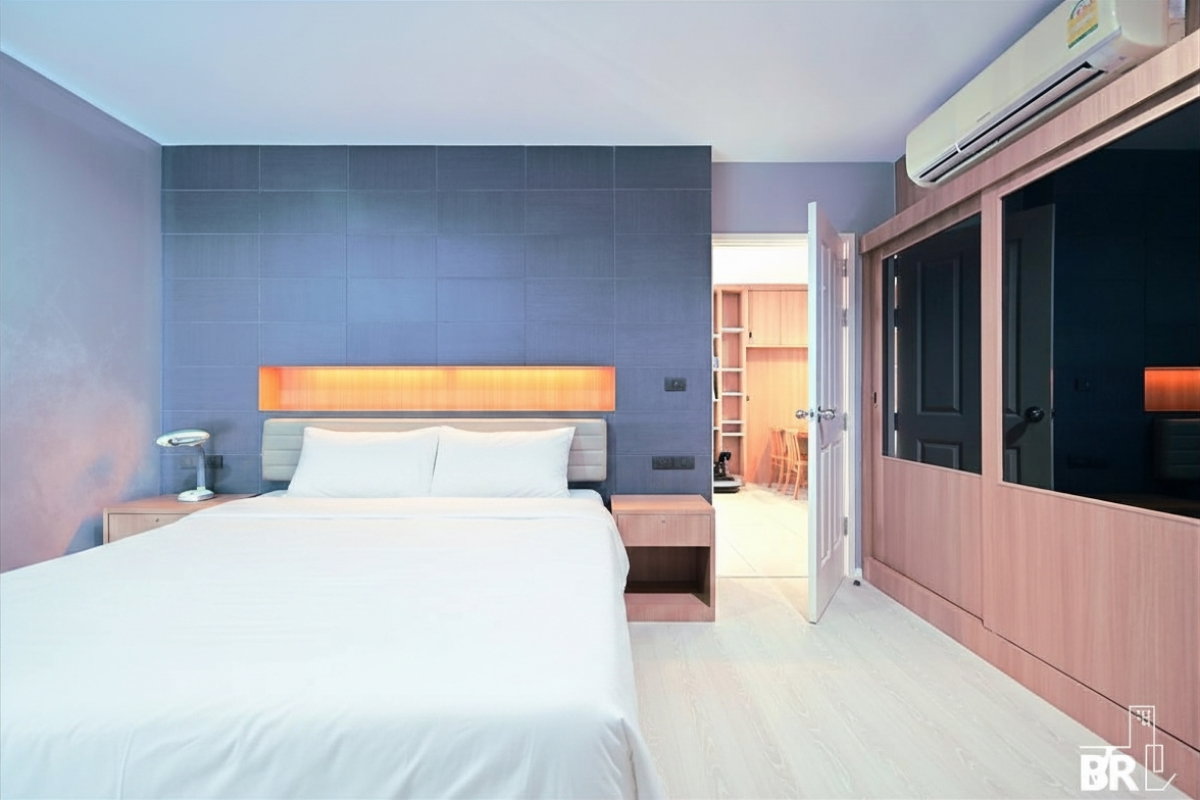 picture Rental Condo 🌃 Aspire Rama 9, 2BR 66 sq.m. 28K ✨ Beautiful Unit, Near MRT Phra Ram 9 - 5/10