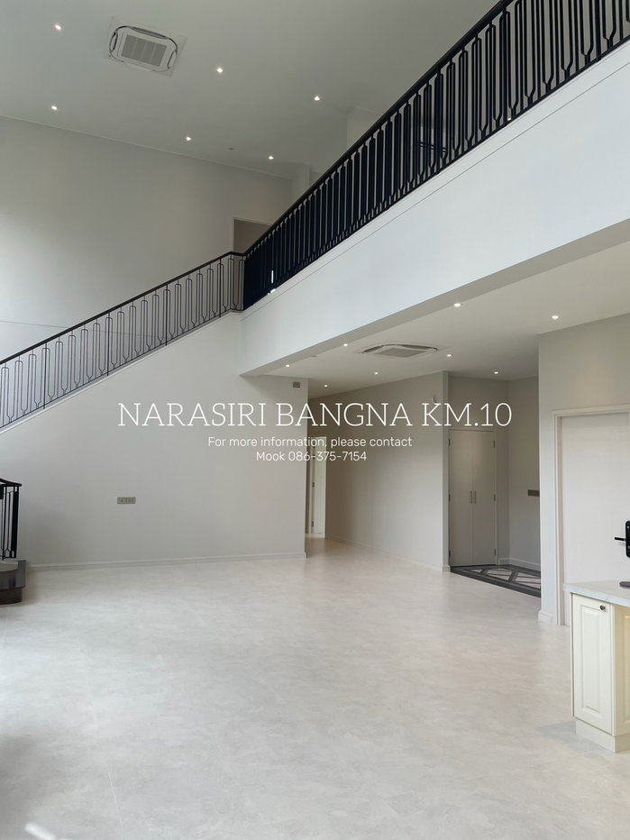 รูป ขายบ้านเดี่ยวหรู แปลงมุม พร้อมโอน | NARASIRI BANGNA KM.10 - รูปที่ 8/9