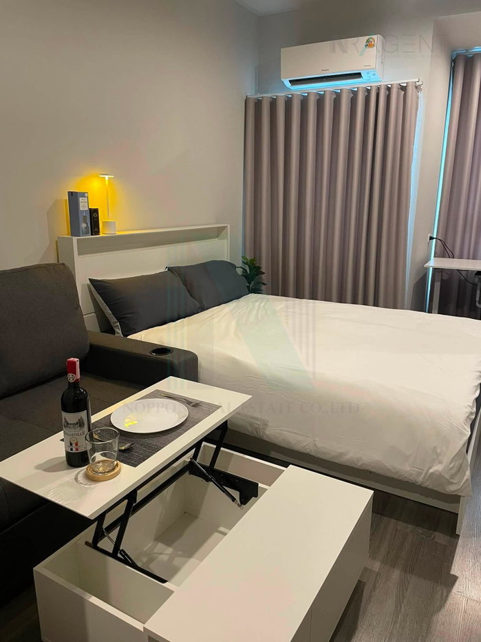 picture 📌 For Rent Condo IDEO RAMKHAMHAENG LAM SALI STATION Building 1, Floor 14,Studio, Room size 24.00 sqm - 5/8
