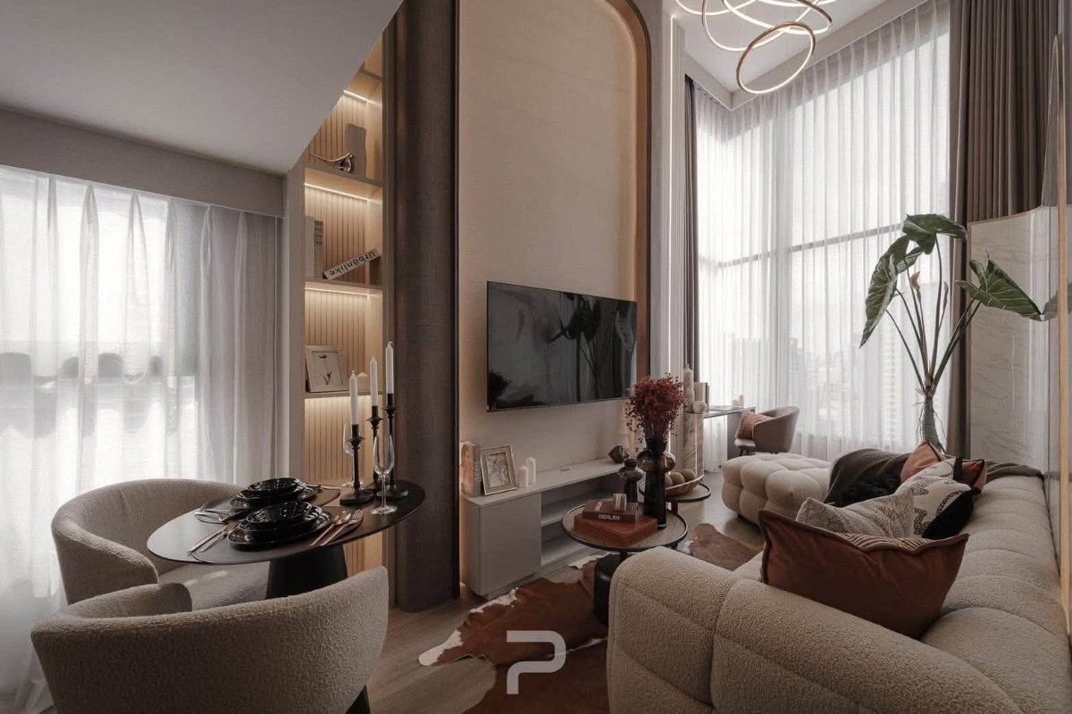 ห้องว่าง* ✅ ✅ ให้เช่า - SOHO Bangkok Ratchada , Luxury Duplex 2 ห้องนอน พร้อมเข้าอยู่ ติดต่อไลน์ @bktasset โทร 095-325-8928