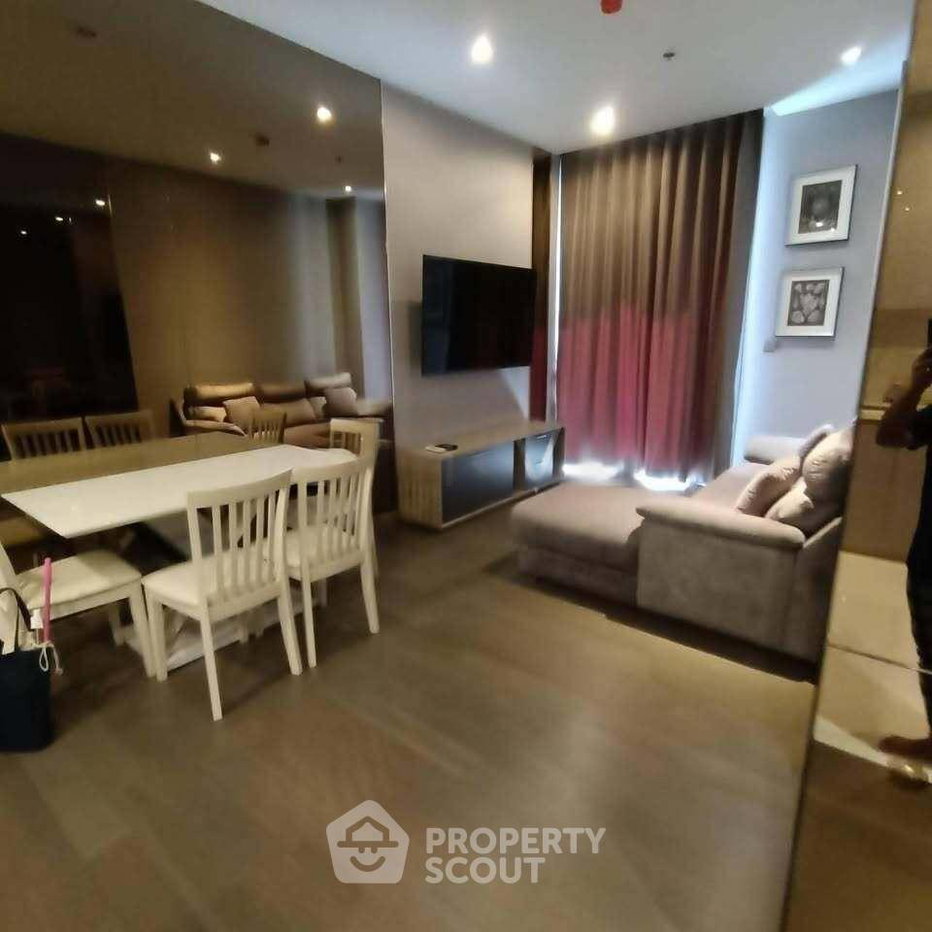 picture 20th-Floor 2-BR The Esse At Singha Complex, 100m To MRT Phetchaburi (ID 3202350) - 1/12