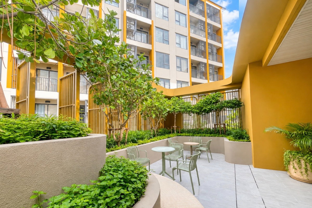 รูป ขายคอนโด THE BASE ศรีจันทร์ ขอนแก่น | 2 ห้องนอน ห้องสวยวิวสระ เพียง 3.97 ล้านบาท! - รูปที่ 9/13