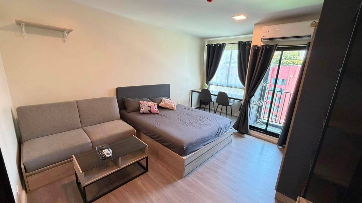 รูป ให้เช่า Dcondo Campus Hideaway เฟส 4 🏡 มีเครื่องซักผ้า พร้อมอยู่ ‼️ #ตอบแชทไว 🔥🔥 รหัส L236 - รูปที่ 2/7