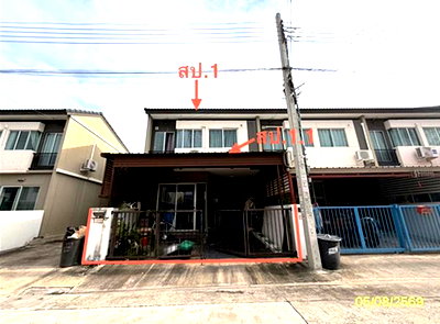 ทาวน์โฮม สถาบันเทคโนโลยีแห่งสุวรรณภูมิ  : ทาวน์เฮ้าส์ 17.5 ตร.วา บ้านพฤกษา 126 เทพารักษ์-กิ่งแก้ว บางพลี สมุทรปราการ 1.9M