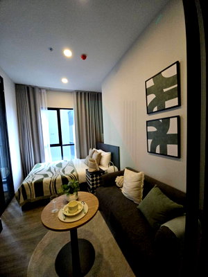 Condos for rent : For Rent Condo THE ORIGIN PLUG & PLAY RAMINTRA Building 1, Floor 4,Studio, Room size 25 sqm