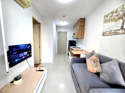 Condos for rent : 🔔For rent🔔 newly room with new sofa and smart TV, balcony facing north at Ideo Mix Sukhumvit 103