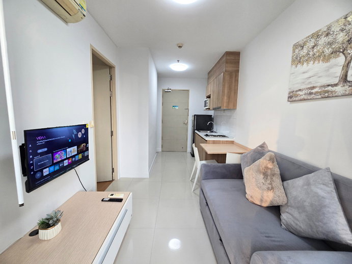 รูป 🔔ให้เช่าห้องสวย🔔 โซฟาใหม่ มี Smart TV ระเบียงหันทิศเหนือ ห้องไม่ร้อน Ideo Mix Sukhumvit 103 - รูปที่ 1/21