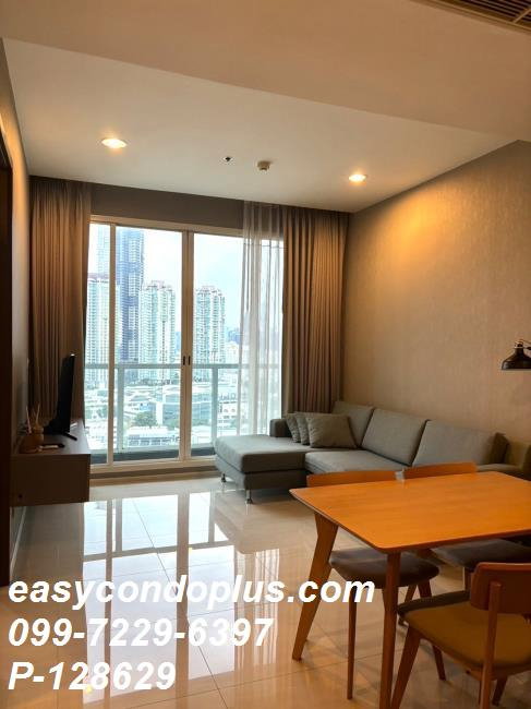 รูป 🏷️ P-128629 | Menam Residences : แม่น้ำ เรสซิเดนท์ ห้องสวย วิวแม่น้ำ! ใกล้ BTS สะพานตากสิน 30,000 บ. | Line ID: @easycondoplus | 099-229-6397 - รูปที่ 4/11