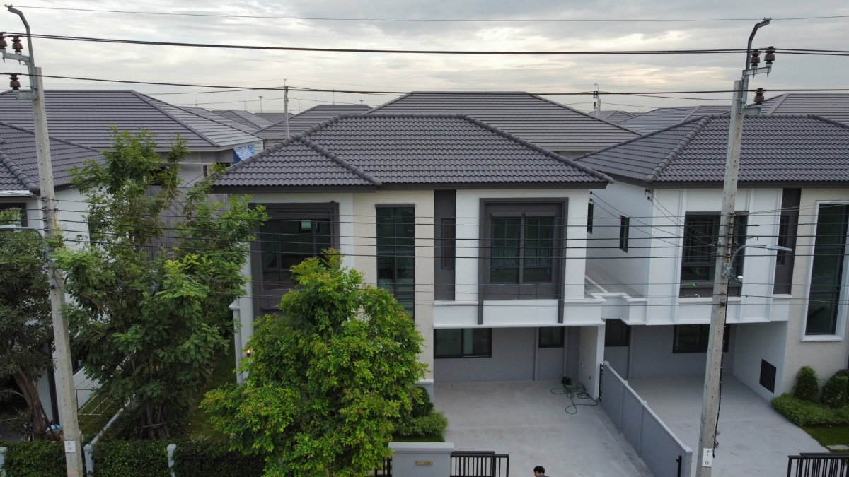รูป บ้านเดี่ยวให้เช่า 3 ห้องนอน แกรนด์พลีโน่รามอินทรา จตุโชติ 5 นาทีถึงทางด่วน (เส้นเลียบวงแหวน คู้บอน) - รูปที่ 1/14