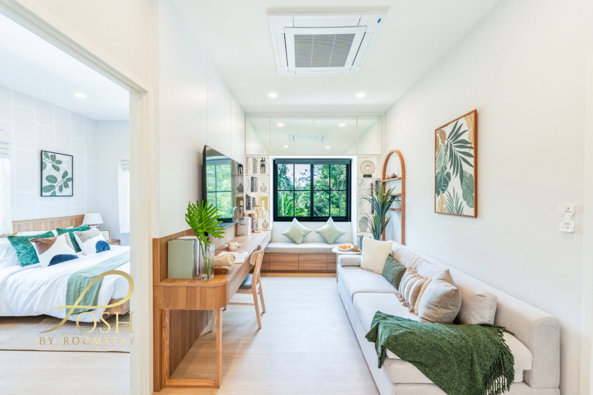 รูป The Breeze บ้านเดี่ยวสร้างใหม่ by The Wish 3 ป่าคลอก สำหรับครอบครัวที่ต้องการพื้นที่มากขึ้น พร้อม 3+1 ห้องนอน ให้ฟังก์ชันที่รองรับการใช้ชีวิต - รูปที่ 40/48