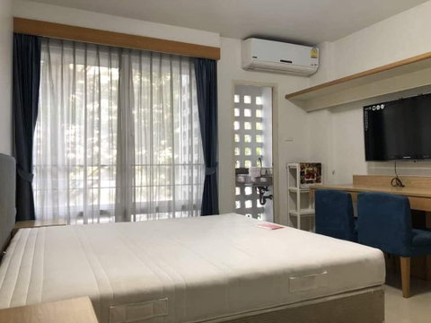 AS1380 ให้เช่าคอนโด I-House Laguna Garden ห้องสวย พร้อมเครื่องใช้ไฟฟ้า เฟอร์นิเจอร์ครบ