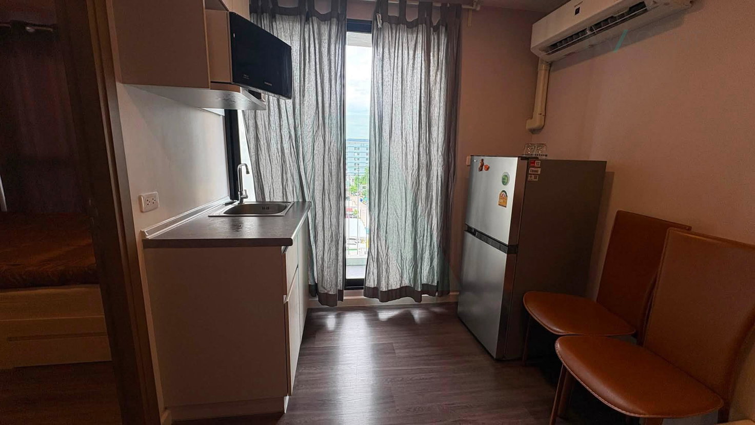 picture 🎉 For Rent Condo THE CUBE LOFT SRINAKARIN - THEPPHARAK Building A, Floor 7,1 bed room, Room size 23 sqm - 3/8