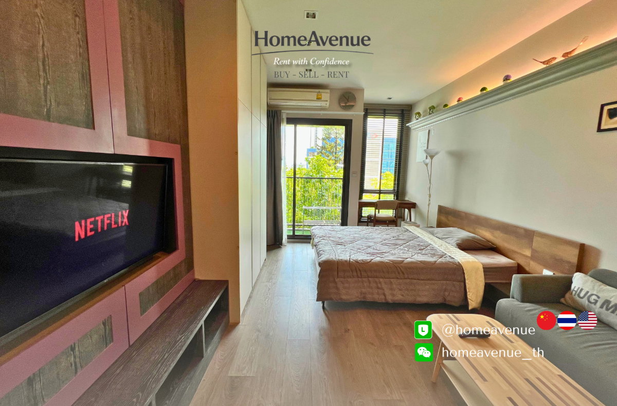 picture Highlight✨ Studio 🚇 Near MRT Ladprao 🌏TM30 Service 📲 Line: @homeavenue ⭐HA-1377 - 2/7
