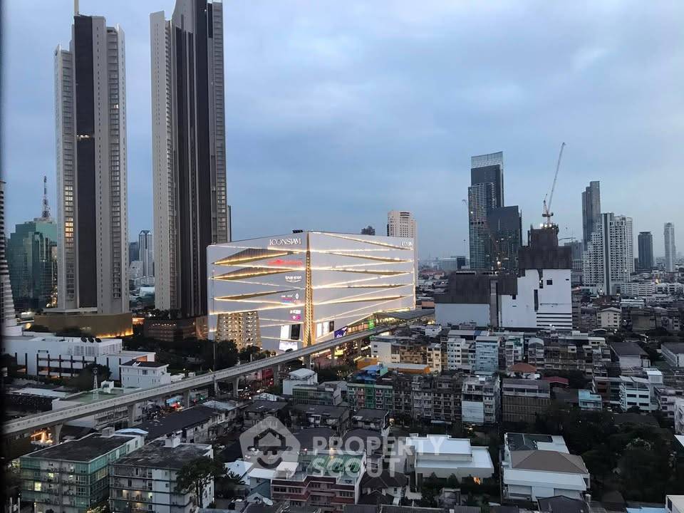 picture 20th-Floor 1-BR Supalai Premier Charoen Nakhon, BTS Krung Thon Buri (ID 3204388) - 14/15