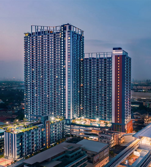 รูป คอนโด เดอะเมโทรโพลิสสำโรง อินเตอร์เชนจ์ 1 นอน 1 น้ำ แอร์เครื่องใช้ไฟฟ้า เฟอร์นิเจอร์ครบ - รูปที่ 1/26