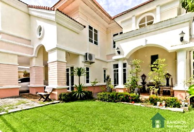 Houses for rent Samut Prakarn : Ananda Sport Life Village I Detached  4 Bed Near Suvarnabhumi Airport