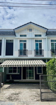 For Rent Townhouse/Townhome , Indy 4 Bangna Km.7 , MRT-Sri Bearing , Bang Kaeo , Bang Phli , Samut Prakarn , CX-128819 ✅ Live chat with us ADD LINE @connexproperty ✅