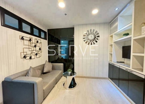 1 Bed Lrage Room Super High Fl 25+ City View Fully furnished Condo Good Location Close To MRT Huai Khwang @ Diamond Ratchada