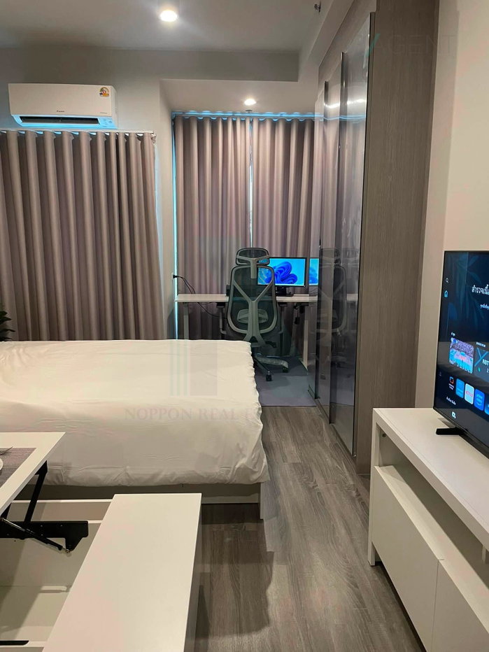 picture 🎉 For Rent Condo IDEO RAMKHAMHAENG LAM SALI STATION Building 1, Floor 14,Studio, Room size 24.00 sqm - 5/8