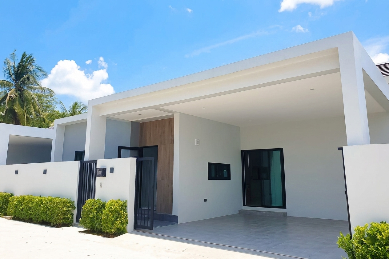 รูป Modern Pool Villa for Rent Nong Pla Lai East Pattaya 3Bed - รูปที่ 1/11