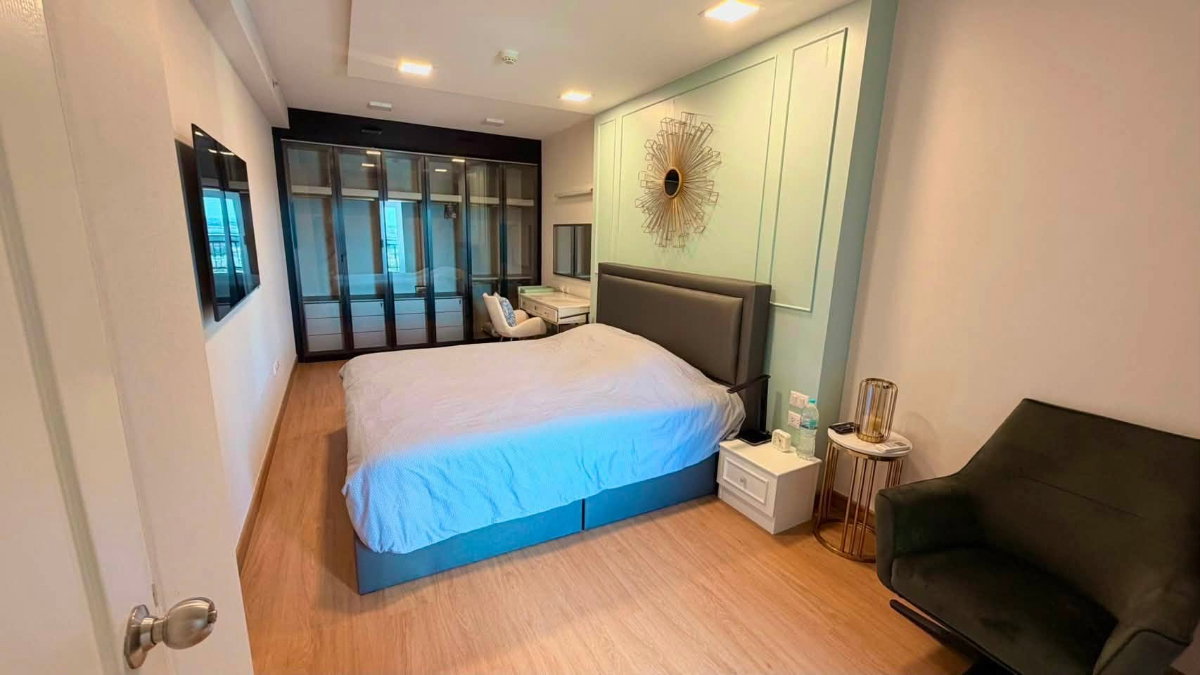 รูป [VR0707] 🔥 25,000/เดือน | ศุภาลัย ปาร์ค เอกมัย-ทองหล่อ ห้องใหญ่สะใจ 54 ตร.ม. 1 ห้องนอน แต่งครบพร้อมอยู่ ใกล้เอกมัย-ทองหล่อ & MRT เพชรบุรี! 🔥 - รูปที่ 6/15