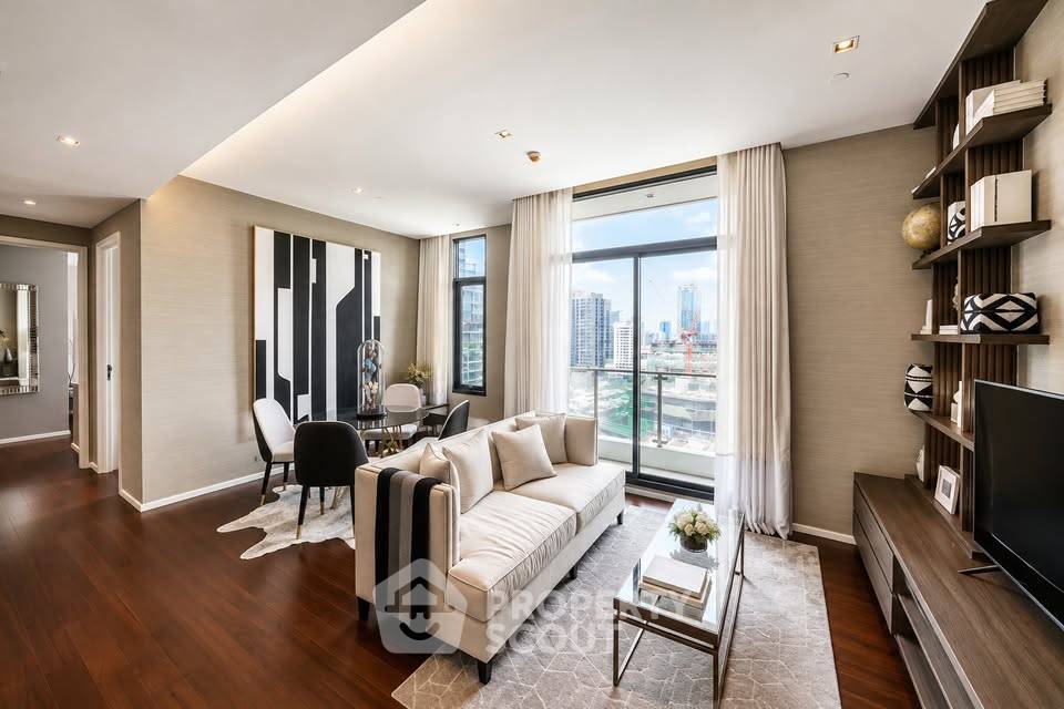picture 100m To BTS Phrom Phong | 2-BR High-Floor Condo At The Diplomat 39 (ID 3204349) - 3/15