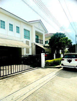 Houses for rent : Call : 091-867-4512 Lanceo Crib Wongwan-Rangsit Khlong 4, Detached house 3 Beds 3 Baths 2 parking spaces